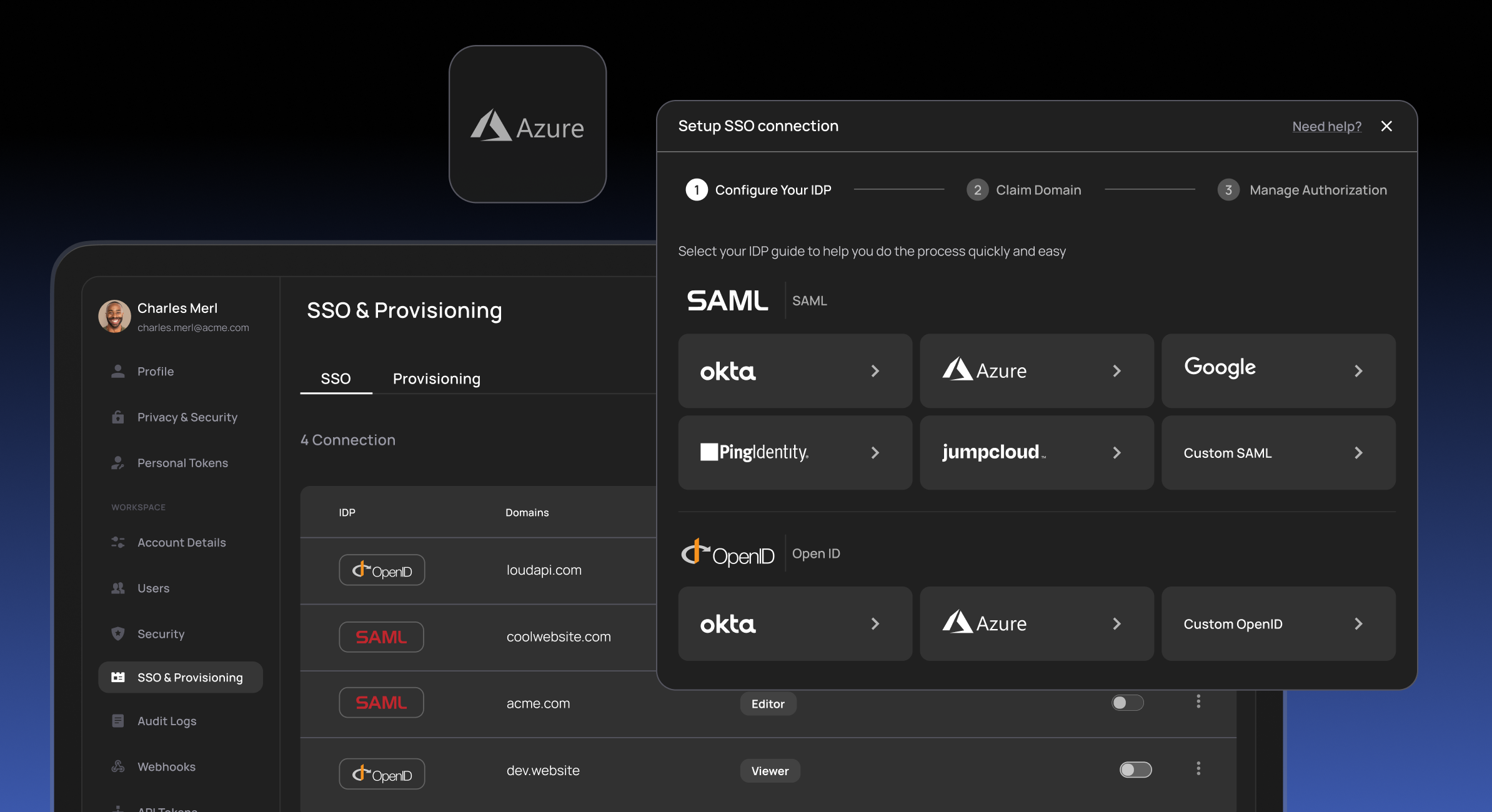 Configuring SSO Part 3: SAML and Microsoft Entra ID | Frontegg