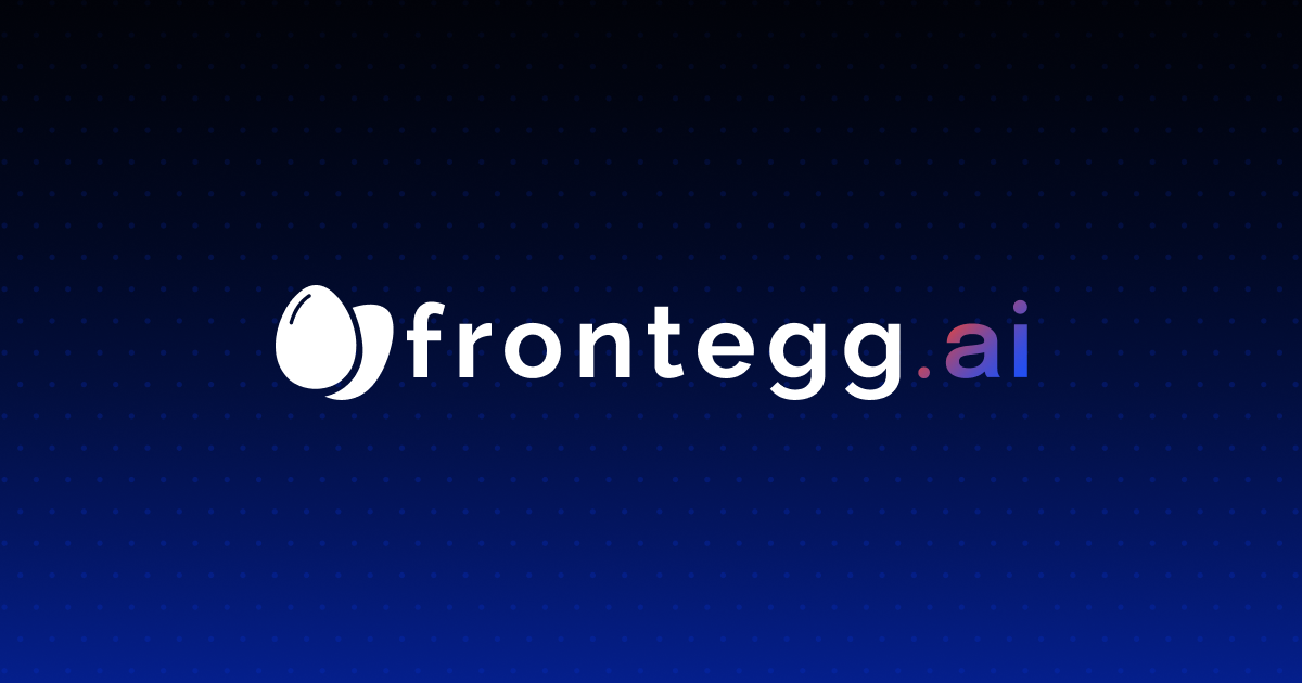 Frontegg screenshot