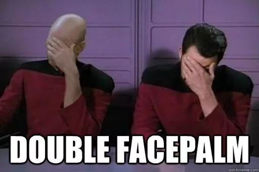 star trek facepalm multiple